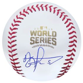 Albert Almora Jr Signed Rawlings Official 2016 World Series MLB Baseball