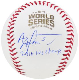 Albert Almora Signed Rawlings Official 2016 World Series Baseball