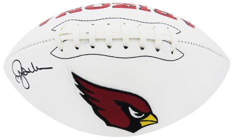 Ottis Anderson Signed Jarden Arizona Cardinals Logo White Panel Football