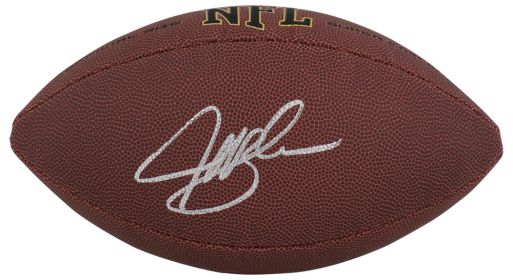 Jeff Blake Signed Wilson Super Grip NFL Football