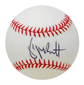 George Brett Signed Rawlings Official MLB Baseball  (Beckett COA)