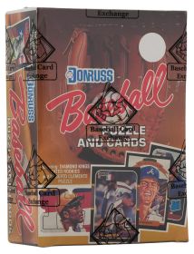 1987 Donruss Baseball Unopened Wax Box BBCE Wrapped From A Facotory Sealed Case