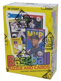 1989 Donruss Baseball Unopened Wax Box BBCE Wrapped From A Factory Sealed Case