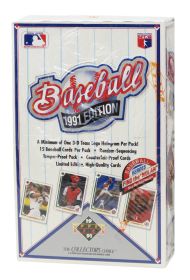 1991 Upper Deck Baseball Low # Series Factory Sealed Wax Box