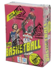 1981-82 Topps Basketball Unopened Wax Box BBCE Sealed Wrapped