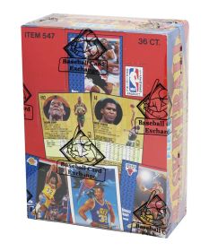 1991 Fleer Basketball Series 1 Unopened Wax Box BBCE Wrapped From A Sealed Case