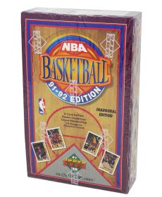 1991-92 Upper Deck Basketball Inaugural Edition Factory Sealed Low Series Box