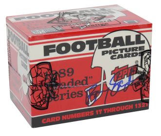 1989 Topps Traded Football Factory Set BBCE Wrapped