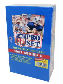 1991 Pro Set Football Series 1 Unopened Factory Sealed Wax Box