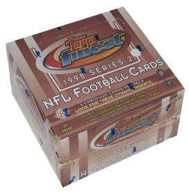 1998 Topps Finest Series 2 Football Unopened Factory Sealed Hobby Box