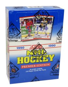 1990 Score Hockey Unopened Wax Box BBCE Wrapped From A Sealed Case