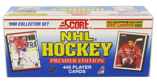 1990 Score Hockey Unopened Factory Sealed Set - 445 Cards