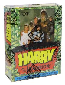 1987 Harry & The Hendersons Topps Unopened Wax Box BBCE Sealed Wrapped