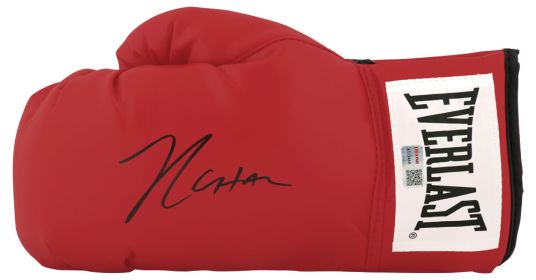 Julio Cesar Chavez Signed Everlast Red Boxing Glove