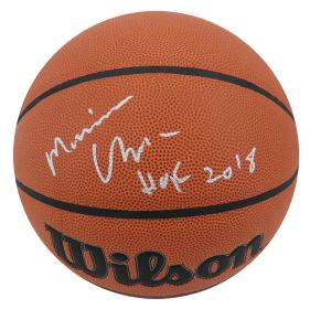 Maurice Cheeks Signed Wilson NBA Basketball w/Hall of Fame '18