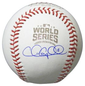 Chris Coghlan Signed Rawlings Official 2016 World Series Baseball