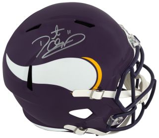 Daunte Culpepper Signed Minnesota Vikings Throwback Riddell Replica Helmet