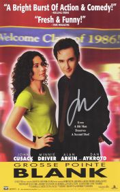 John Cusack Signed Grosse Pointe Blank Movie Poster