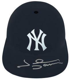 Johnny Damon Signed New York Yankees Replica Souvenir Batting Helmet