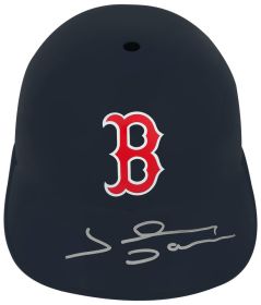 Johnny Damon Signed Boston Red Sox Replica Souvenir Batting Helmet