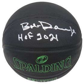 Bob Dandridge Signed Spalding Phantom Black NBA Basketball w/Hall of Fame 2021