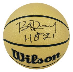 Bob Dandridge Signed Wilson Gold Full Size NBA Basketball w/Hall of Fame '21