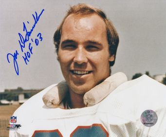 Joe Delamieulleure Signed Buffalo Bills Headshot  Photo w/Hall of Fame '03