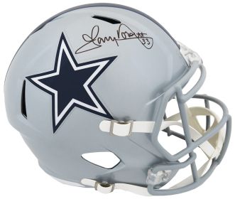 Tony Dorsett Signed Dallas Cowboys Riddell Replica Helmet