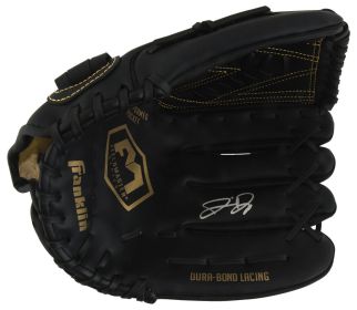 Jermaine Dye Signed Franklin Fieldmaster Black Baseball Fielders Glove