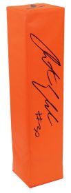 Austin Ekeler Signed BSN Orange Endzone Pylon