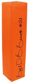 Ezekiel Elliott Signed BSN Orange Endzone Pylon