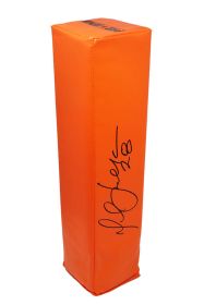 Marshall Faulk Signed Orange Endzone Football Pylon