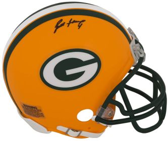 Brett Favre Signed Green Bay Packers Riddell (VSR4) Mini Helmet