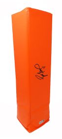 Brett Favre Signed Orange Endzone Pylon