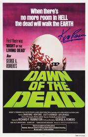 Ken Foree Signed Dawn of the Dead Movie Poster