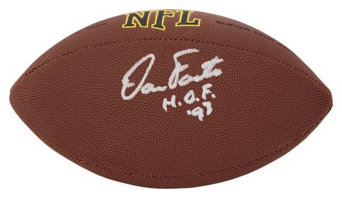 Dan Fouts Signed Wilson Super Grip Full Size NFL Football w/HOF