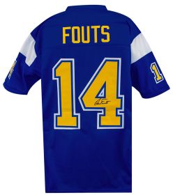 Dan Fouts Signed Navy T/B Custom Football Jersey