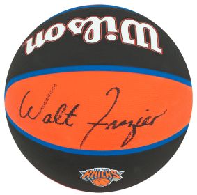 Walt Frazier Signed New York Knicks Wilson - The City NBA Basketball