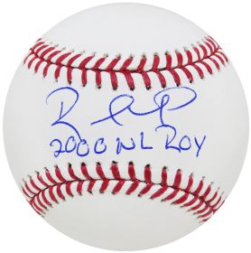 Rafael Furcal Signed Rawlings Official MLB Baseball w/2000 NL ROY