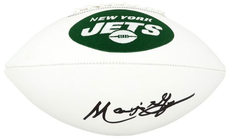 Mark Gastineau Signed Wilson New York Jets White Football