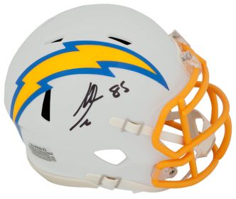 Antonio Gates Signed Chargers Riddell Speed Mini Helmet