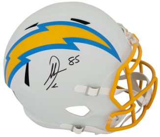 Antonio Gates Signed Los Angeles Chargers Riddell Full Size Replica Helmet