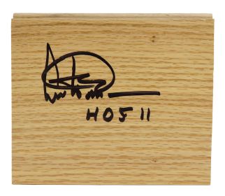 Artis Gilmore Signed Floor Piece w/HOF'11