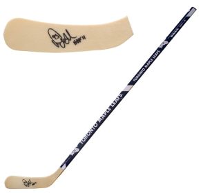 Doug Gilmour Signed Toronto Maple Leafs Franklin Full Size Hockey Stick w/HOF'11