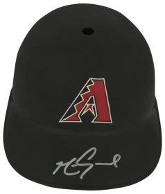 Mark Grace Signed Arizona Diamondbacks Souvenir Replica Batting Helmet