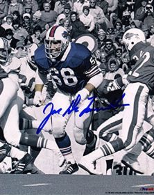 Joe Delamieulleure Signed Bills Spotlight Photo