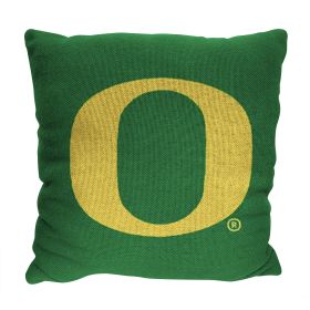 Oregon OFFICIAL NCAA "Invert" Woven Pillow