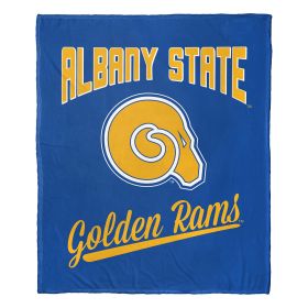 Albany State OFFICIAL NCAA "Alumni" Silk Touch Throw Blanket; 50" x 60"