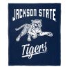 Jackson State OFFICIAL NCAA "Alumni" Silk Touch Throw Blanket; 50" x 60"