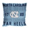 UNC OFFICIAL NCAA "Stacked" Woven Pillow